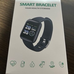 スマートウォッチ　BLACK