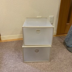 靴箱（2個セット）