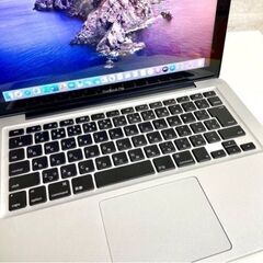 【動画編集】2025 5月分⑤MacBook Pro たっぷりHDD500GB搭載 メモリ8GB Corei5 iPhone との連携スムーズの画像