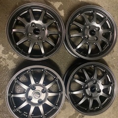 14インチホイール　4穴　デミオに履いてました
