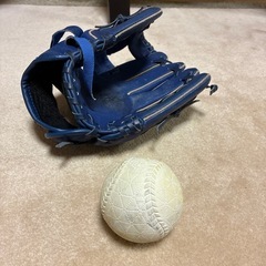 野球グローブ　野球ボール