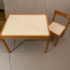 IKEA LÄTT レット 子ども用テーブル チェア　