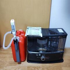値下げしました）　石油ストーブと灯油タンクとポンプ