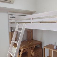 木製すのこロフトベット