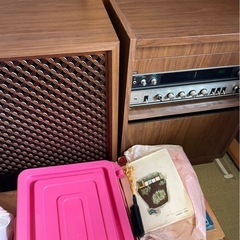 Technics家具調ステレオ