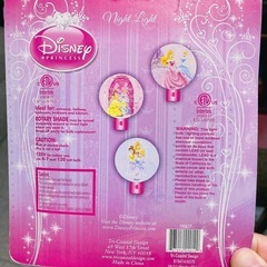 ディズニープリンセス　ナイトライトの画像