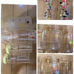 最終料金【2本未使用】全12本 哺乳瓶（ガラス/プラスチック）の画像