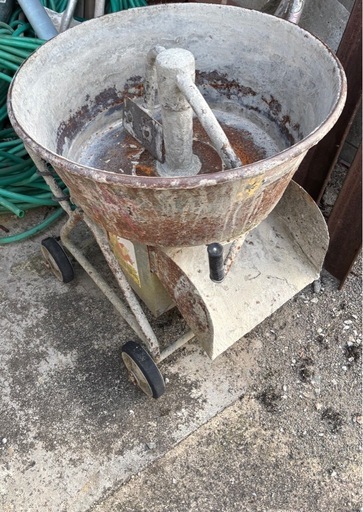 マゼラー モルタルミキサー PM-15N コンクリート ミニミキサー