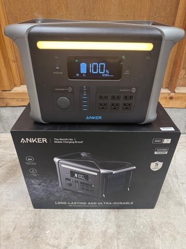 Anker Solix F1200 ポータブル電源1229Wh