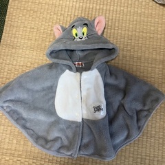 70〜90サイズ　トムとジェリーのトムのケープ