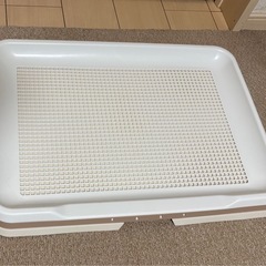 ◆美品◆ワイド◆お掃除簡単ステップトレー◆リッチェル ◆犬用◆