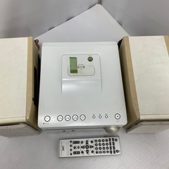 Victor ビクター CA-EXS1-M ナチュラルウッド コンパクトコンポーネントシステム ホワイト 250221SK280101の画像