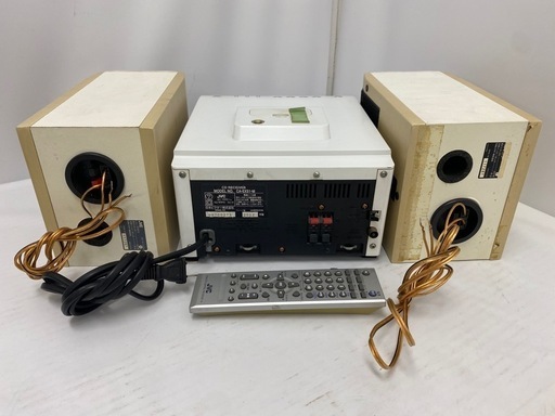 Victor ビクター CA-EXS1-M ナチュラルウッド コンパクトコンポーネントシステム ホワイト 250221SK280101