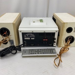 Victor ビクター CA-EXS1-M ナチュラルウッド コンパクトコンポーネントシステム ホワイト 250221SK280101の画像
