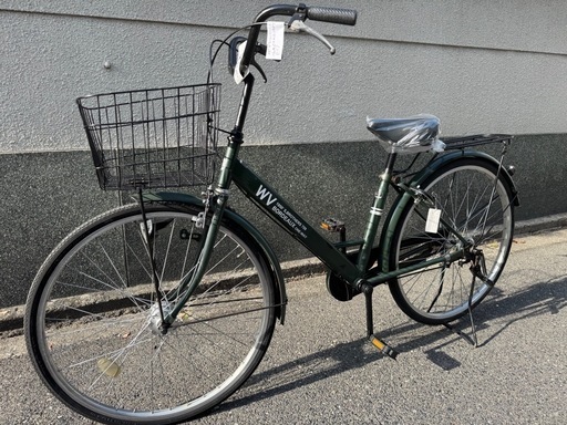 281番全車両格安販売‼️ 26インチ オートライトシティサイクル