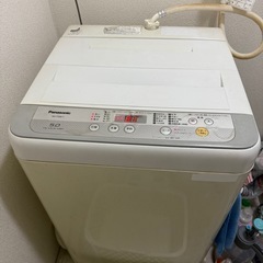 【決まりました】
「2018年製」パナソニック　縦型洗濯機