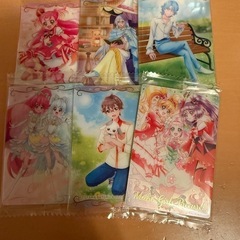 プリキュアウエハースカード11段　6枚