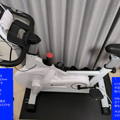 【手渡しのみ】フィットネスバイク STEADY ST128 + ...