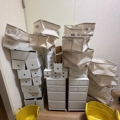 無印良品 ファイルボックス カゴ ソフトボックス