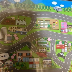 新品未開封☆トミカタウン下敷き、プロフ必読の画像