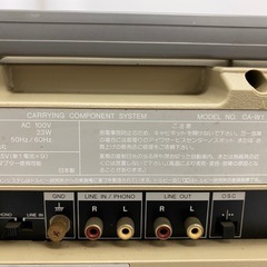 AIWA アイワ CA-W1 ラジカセの画像