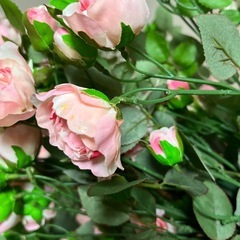 造花　ミニバラ　72本の画像