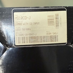 Marshall MG10CD-J ギターアンプの画像