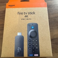 新品未使用fire TV stick 4K