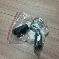 標準 25mm バーベル ダンベル ロック クランプ スプリング カラー クリップ ヨガ トレーニング 2 個 の画像