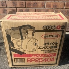 未使用⭐︎丸山 BIG-M ＜ 灌水ポンプ BP2540A ＞エ...