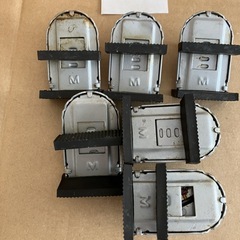 窓 防犯 窓ストッパー サッシ スライド式ロック 補助錠　6個セットの画像