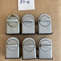 窓 防犯 窓ストッパー サッシ スライド式ロック 補助錠　6個セット