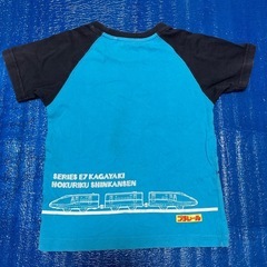 【ユニクロ×プラレール】新幹線かがやきTシャツ【100】の画像