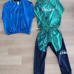 NIKE 　上着　ATHLETA サッカートレーニングウェア上下...