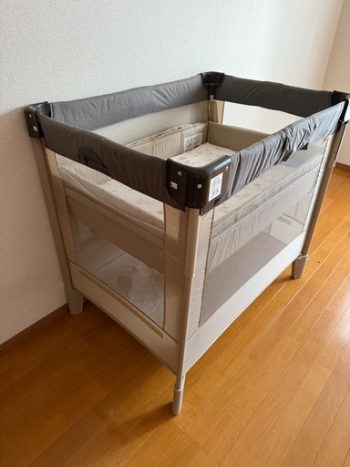 ココネルエアー　ココアブラウン　ベビーベッド