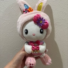 USJ限定イースターぬいぐるみキティちゃん