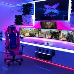 X-Raypad Aqua Control 2 AC2 Sakura ゲーム用マウスパッド 超高精度マウスパッド スピードとコントロール機能の画像