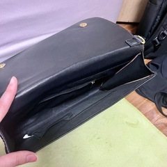 ヒョウ柄クラッチバッグの画像