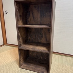 カラーボックス 3段収納 2個セット