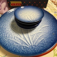 有田焼　　大皿・小皿5客セットの画像