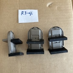 【美品】窓 防犯 窓ストッパー サッシ スライド式ロック 補助錠　３個セットの画像