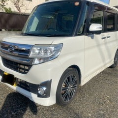美車　タントカスタム　RS ターボ　4WD フリップダウン　LA...