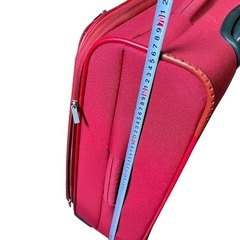 【買取マクサス】FIORUCCI ITALY キャリーケース 赤 ワインレッド フィオルッチ 海外旅行　国内旅行 2泊3日の画像