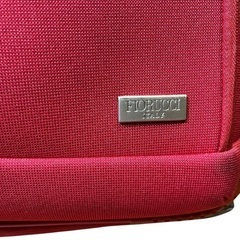 【買取マクサス】FIORUCCI ITALY キャリーケース 赤 ワインレッド フィオルッチ 海外旅行　国内旅行 2泊3日の画像