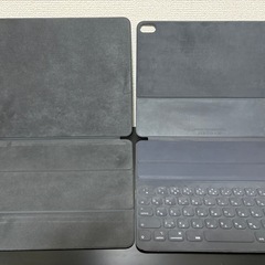 iPad Pro 12.9インチ 第3世代 256GB セルラー  本体のみ 純正キーボードフォリオ・ケース付の画像