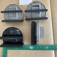 【美品】強力幅広補助錠　窓防犯 窓ストッパー スライド式ロック 補助錠４個セットの画像