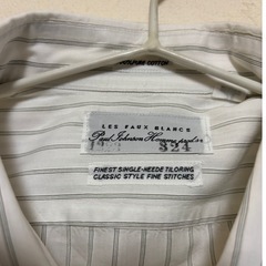 ＬＥＳ ＦＡＵＸ BLANCS   メンズ長袖シャツの画像