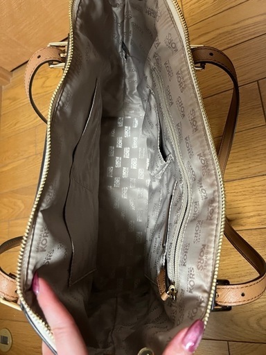 マイケルコース　ロゴトートバッグ