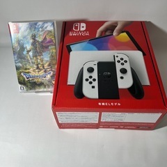 Switch有機ELモデルホワイト　ドラクエ3セット　