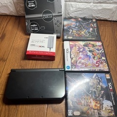 Nintendo 3DSLLとソフト3本セット
